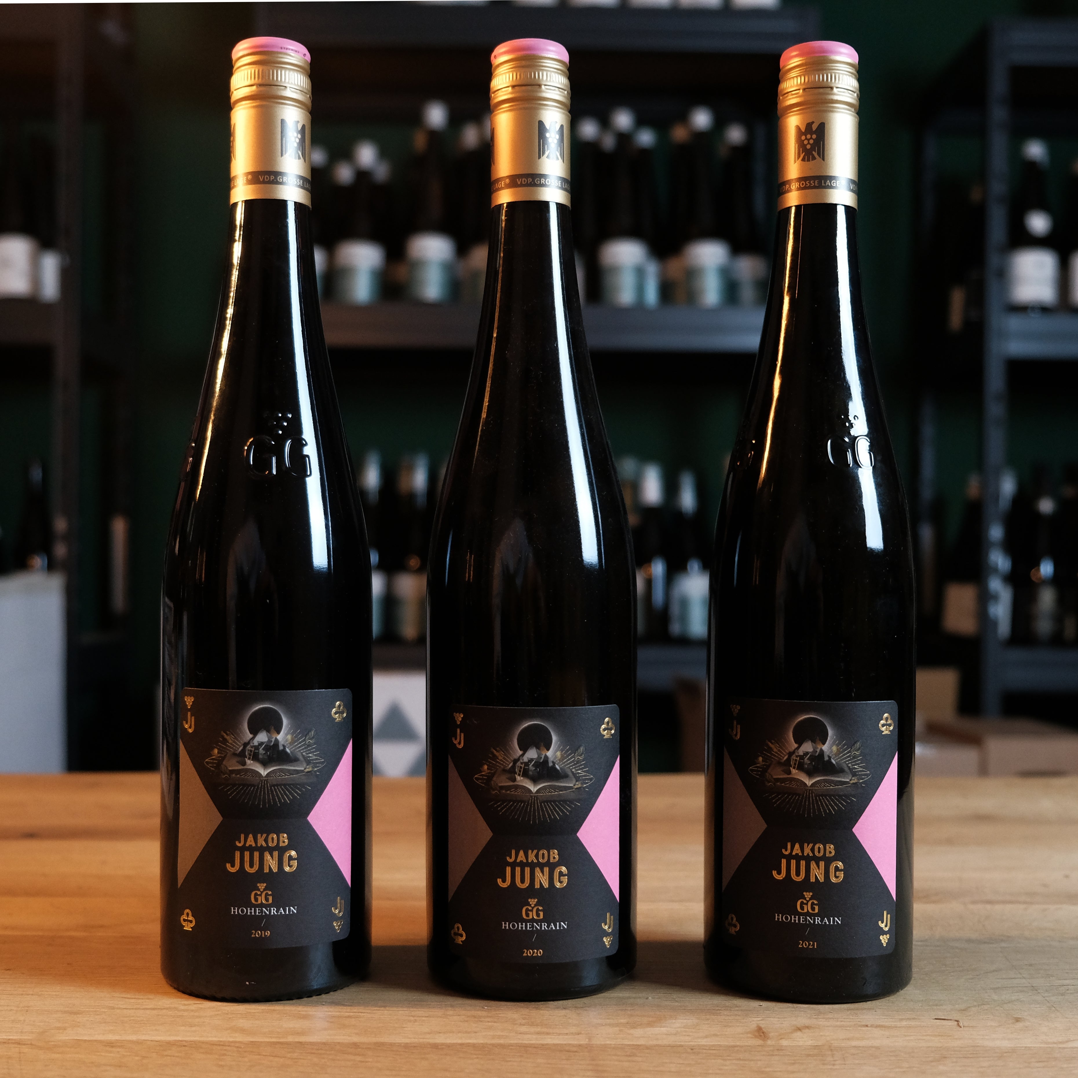 Jakob Jung - Riesling Hohenrain GG Vertikale 2019 I 2020 I 2021