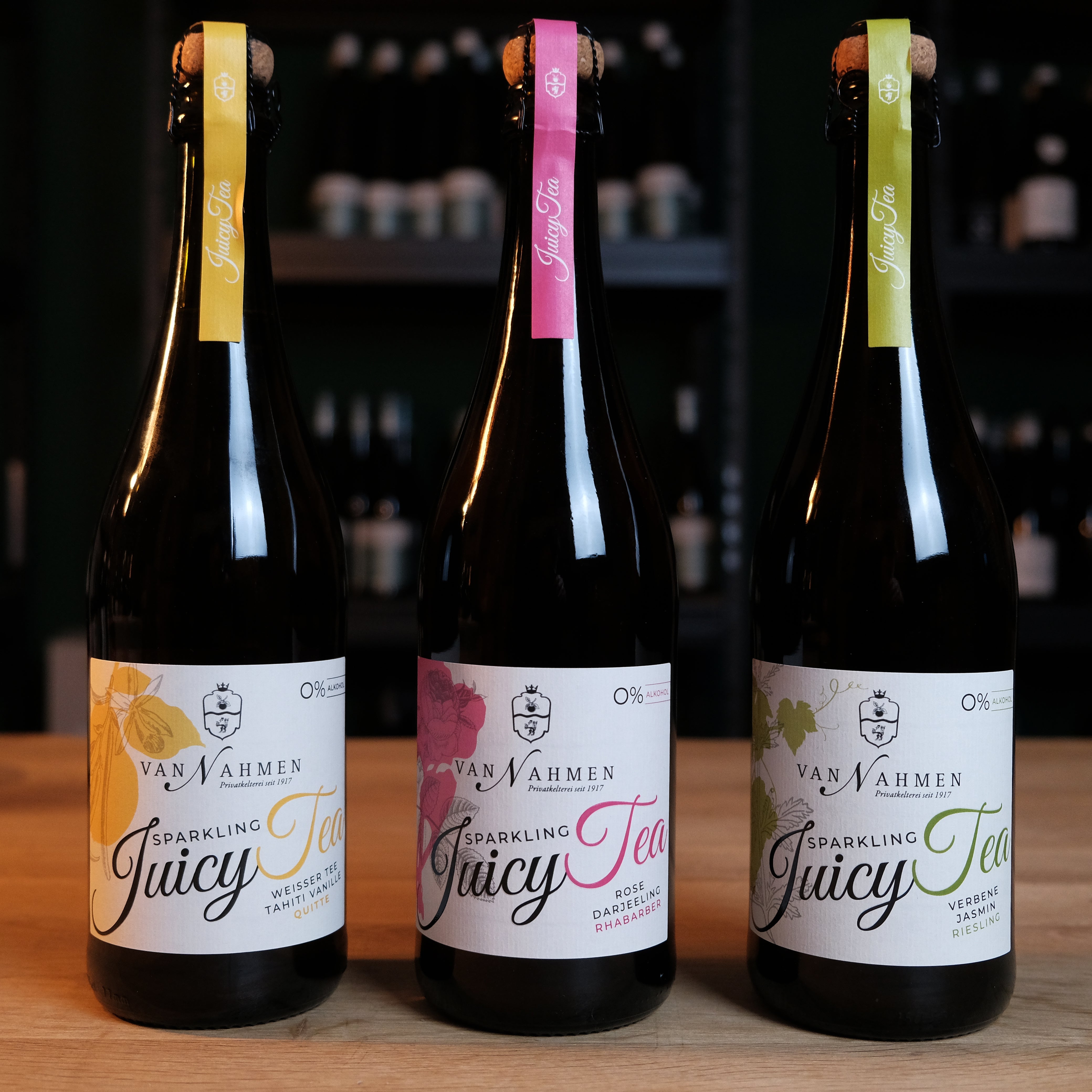 Alkoholfreies Aperitif-Paket – Sparkling Juicy Tea Kollektion