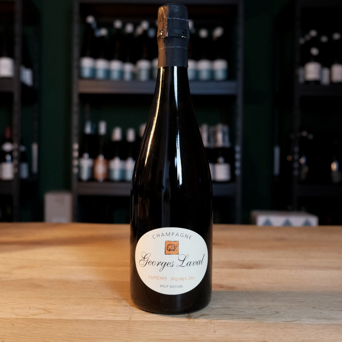 Champagne Georges Laval Cumières Premier Cru Brut Nature Champagne