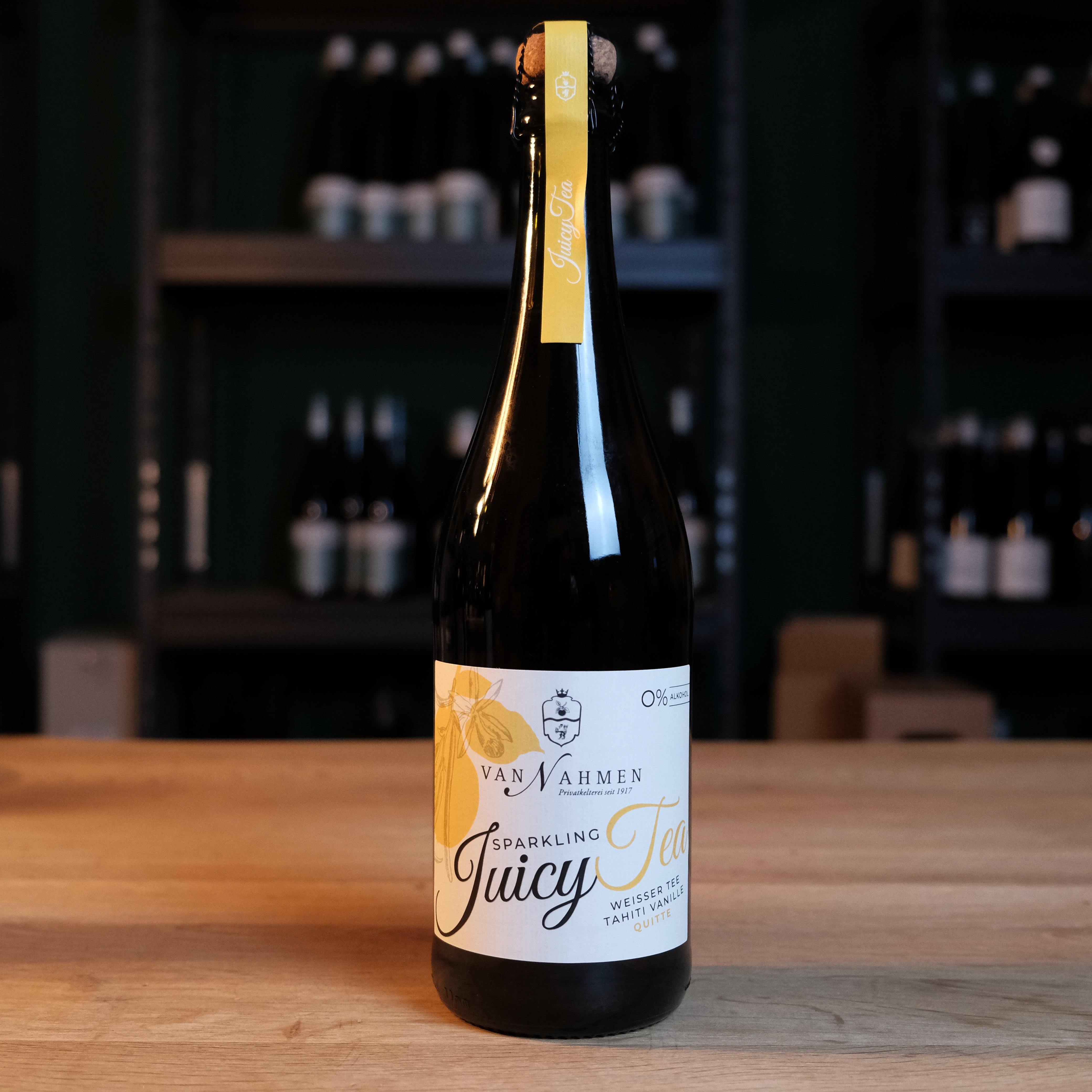 Sparkling Juicy Tea - Weißer Tee-Tahiti Vanille-Quitte